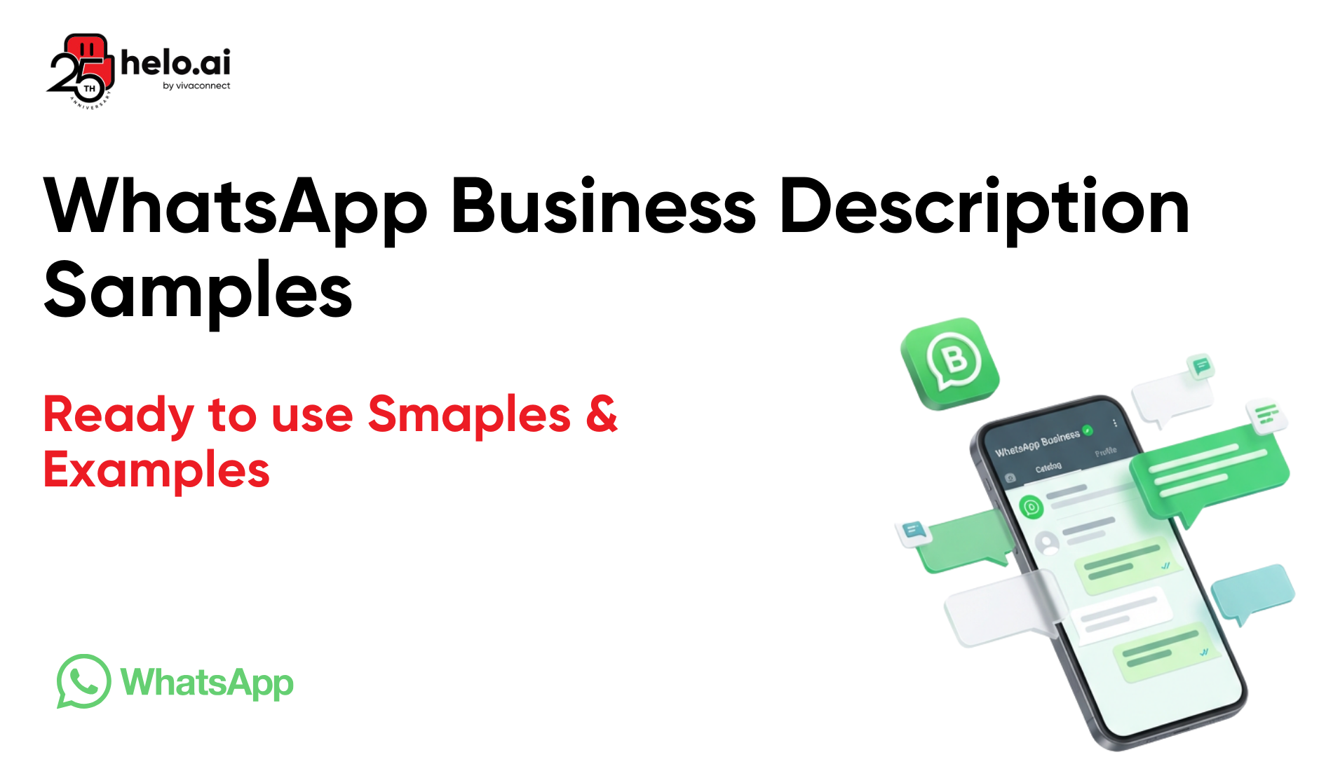 WhatsApp Business Description